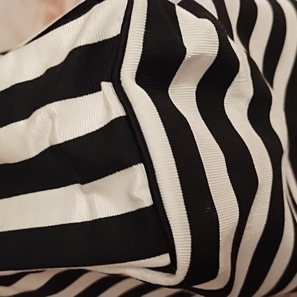 Authentic Christian Dior 🎀 Striped Clutch Bag - Picture 8 of 13